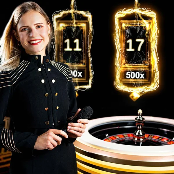 Lightning Roulette live game at emberBet (Evolution)